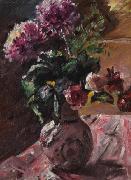 Lovis Corinth Chrysanthemen und Rosen im Krug France oil painting artist